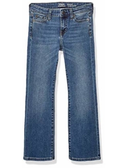 Girl's Little Boot-Cut Stretch Jeans