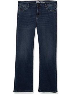 Girl's Little Boot-Cut Stretch Jeans