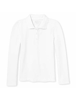 Girls' Uniform Long Sleeve Polo