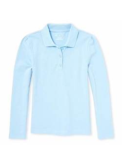 Girls' Uniform Long Sleeve Polo