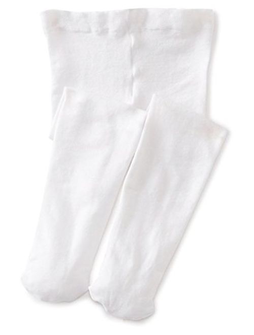 Monvecle Girls' Opaque Microfiber Dance Stockings Soft School Uniform Footed Tights (Toddler/Little Kid/Big Kid)