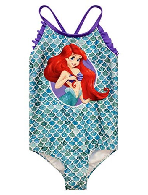 Dreamwave Toddler Girl Authentic Character One Piece Swimsuit UPF 50