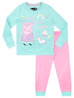 Peppa Pig Girls Unicorn Pajamas