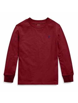 Ralph Lauren Little Boys Polo Long Sleeve Cotton Tee