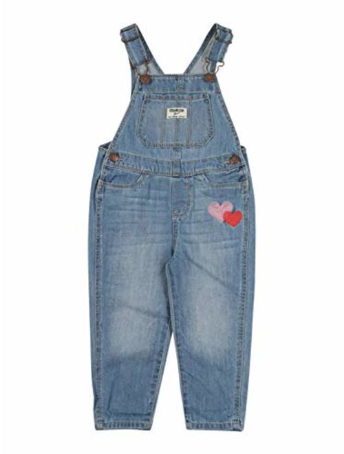 OshKosh B'Gosh Girls' Toddler World's Best Overalls