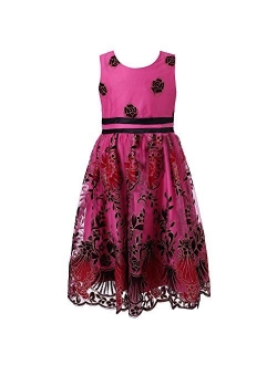 Richie House Girls' Sweet Party Multi-Layered Dress Size 2-12Y RH2142