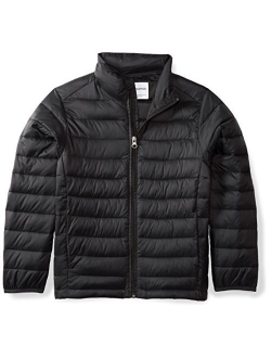 Boy's Lightweight Water-Resistant Packable Puffer Jacket