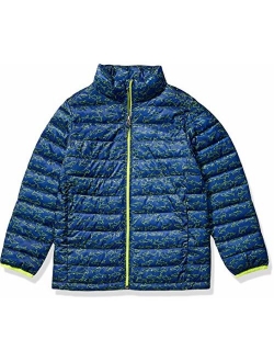 Boy's Lightweight Water-Resistant Packable Puffer Jacket