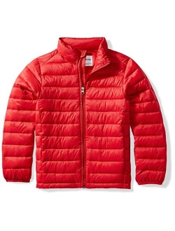 Boy's Lightweight Water-Resistant Packable Puffer Jacket