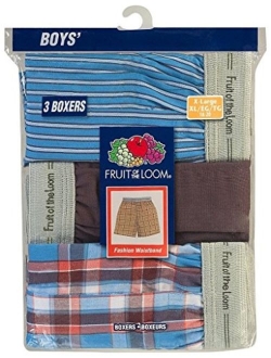 Boys' Tartan Woven Boxer (Pack of 3)