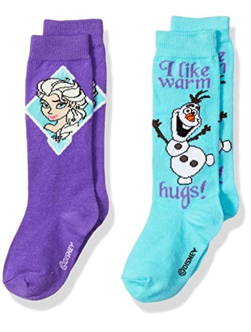 Disney Polyester Graphic Cartoon Print Knee High Socks