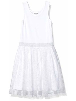 Amazon Brand - Spotted Zebra Girls Knit Sleeveless Tutu Dresses