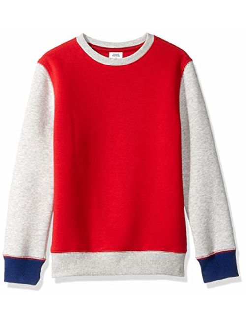 Amazon Essentials Boy's Crewneck Sweatshirt