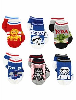 Boys 6 pack Socks (Toddler)