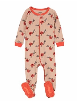 Kids Pajamas Baby Boys Girls Footed Pajamas Sleeper 100% Cotton (Size 6-12 Months-5 Toddler)