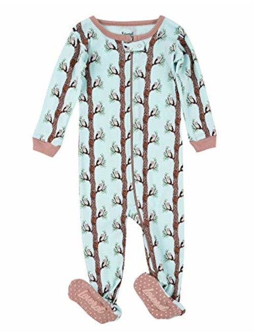 Leveret Kids Pajamas Baby Boys Girls Footed Pajamas Sleeper 100% Cotton (Size 6-12 Months-5 Toddler)