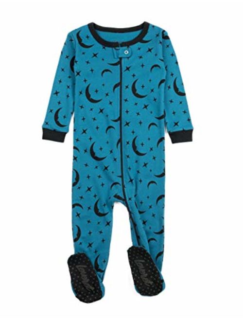 Leveret Kids Pajamas Baby Boys Girls Footed Pajamas Sleeper 100% Cotton (Size 6-12 Months-5 Toddler)