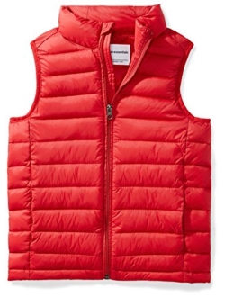 Boy's Lightweight Water-Resistant Packable Puffer Vest