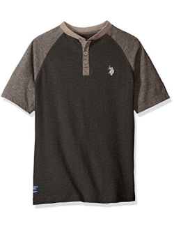 Boys' Short Sleeve Henley