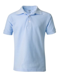 Boys' Short Sleeve Pique Polo