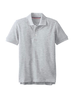 Boys' Short Sleeve Pique Polo