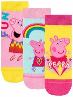 Peppa Pig Girls' Socks Pack of 3