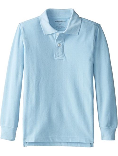 Eddie Bauer Boys' Short or Long Sleeve Polo Shirt (More Styles Available)