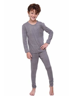 Children Thermal Underwear Set by Outland; Base Layer; Soft Fleece; Top&Leggings