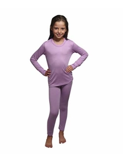 Children Thermal Underwear Set by Outland; Base Layer; Soft Fleece; Top&Leggings