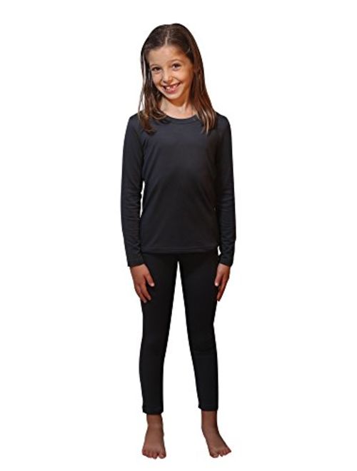 Children Thermal Underwear Set by Outland; Base Layer; Soft Fleece; Top&Leggings