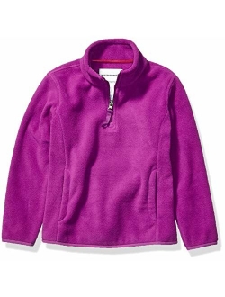 Girl's Quarter-Zip Polar Fleece Jacket