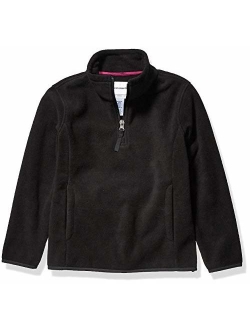 Girl's Quarter-Zip Polar Fleece Jacket