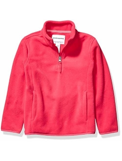 Girl's Quarter-Zip Polar Fleece Jacket