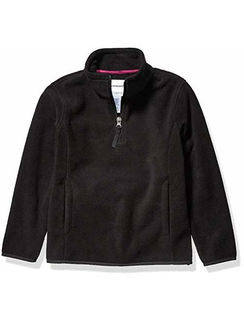 Amazon Essentials Girl's Quarter-Zip Polar Fleece Jacket