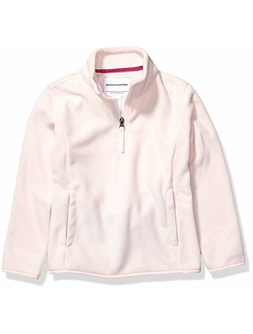 Amazon Essentials Girl's Quarter-Zip Polar Fleece Jacket