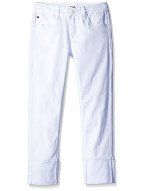 HUDSON Girls' Roll Cuff Crop Pant