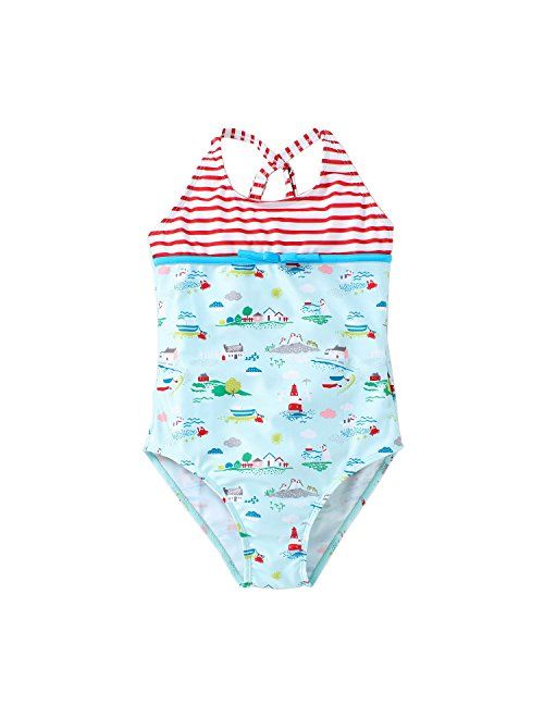 Hongshilian Little Girls Cartoon Beach Sport Swimwear One Piece Baby Swimsuit