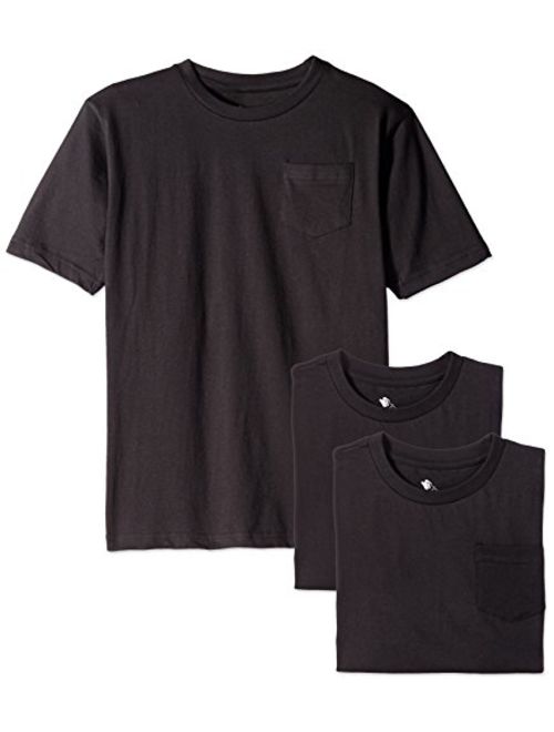 American Hawk Boys 3 Piece Pack Crew Neck Pocket T-Shirt