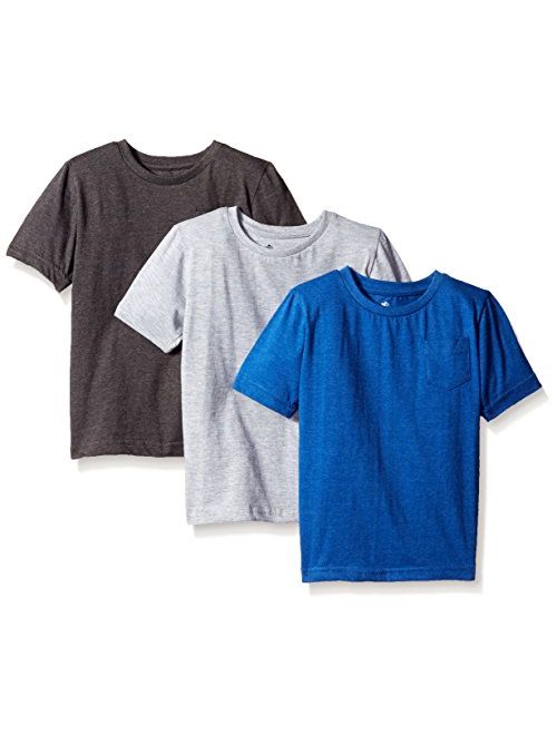 American Hawk Boys 3 Piece Pack Crew Neck Pocket T-Shirt