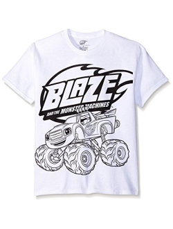 Nickelodeon Blaze and the Monster Machines Boys' Short Sleeve T-Shirt Shirt