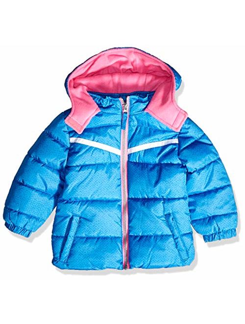 Pink Platinum Girls' Cut and Sew Puffer Jacket