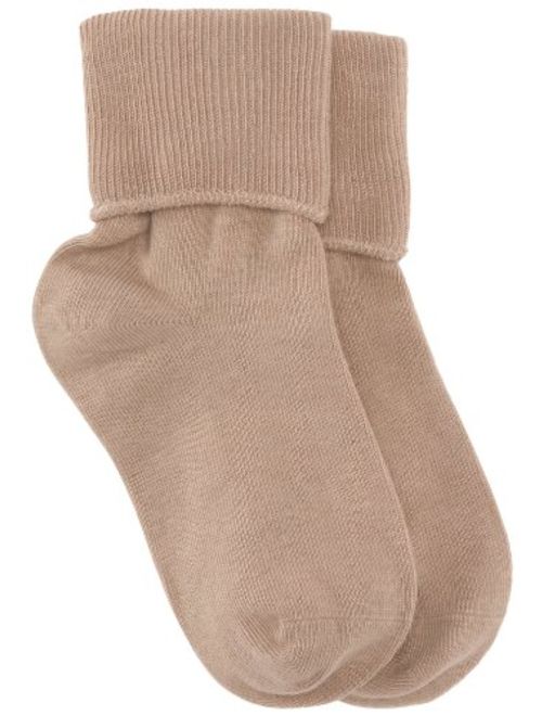 Jefferies Socks Girls' School Uniform Seamless Socks (Pack of Six Pairs)