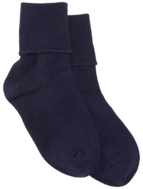 Jefferies Socks Girls' School Uniform Seamless Socks (Pack of Six Pairs)