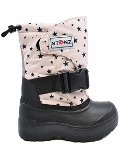 Stonz Cold Weather Snow Boots Super Insulated, Rugged, Lightweight, and Warm (Toddler/Little Kid/Big Kid)