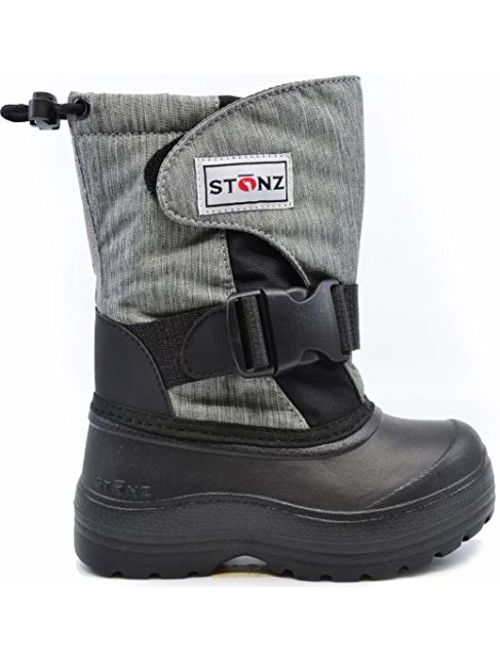 Stonz Cold Weather Snow Boots Super Insulated, Rugged, Lightweight, and Warm (Toddler/Little Kid/Big Kid)