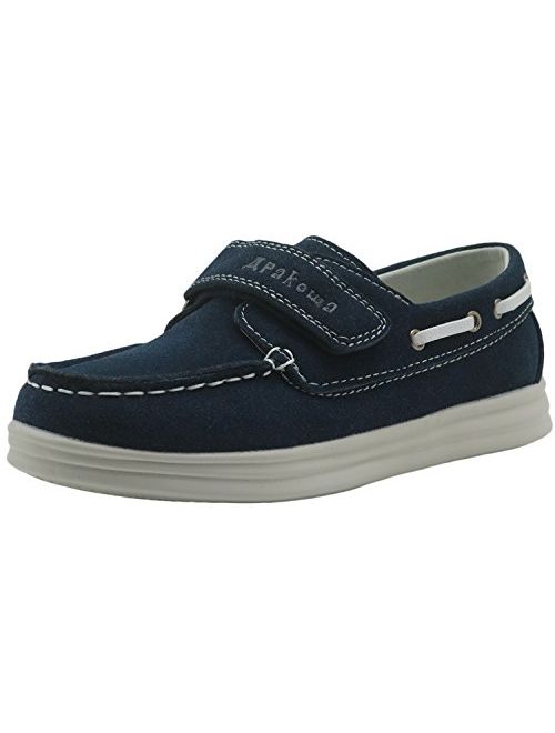 Apakowa Kids Boys Loafers Casual Slip On Boat Shoes (Toddler/Little Kid/Big Kid)