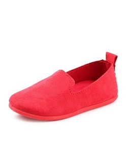 UNI Angel Toddler Loafers Little Kid Girl's Boy's Suede Slip-on Loafers Casua.