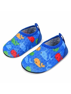 L-RUN Baby Water Shoes Barefoot Skin Aqua Sock Swim Shoes for Beach Swim Pool