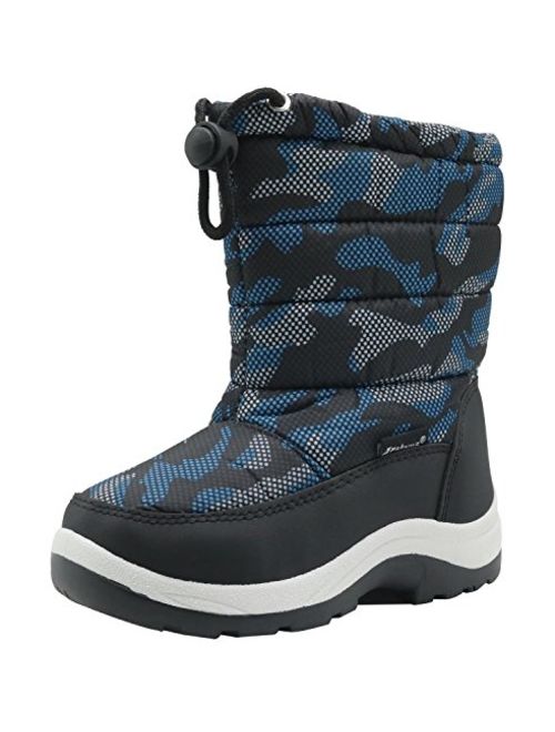 Apakowa New Kids Boys Cold Weather Snow Boots (Toddler/Little Kid)