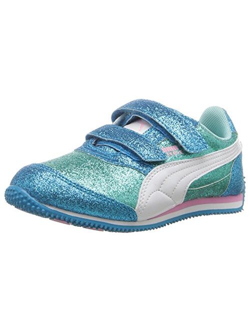 PUMA Steeple Glitz Glam V Kids Sneaker (Toddler/ Little Kid/Big Kid)